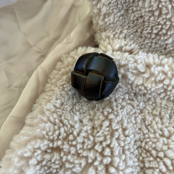 Philosophy Faux Shearling Sherpa Teddy Jacket Womens Size Small - Picture 10 of 14